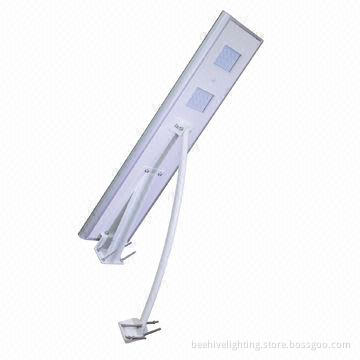 Solar Streetlight, 30W Power, Solar Street Lighting Systems All-in-one Integrated